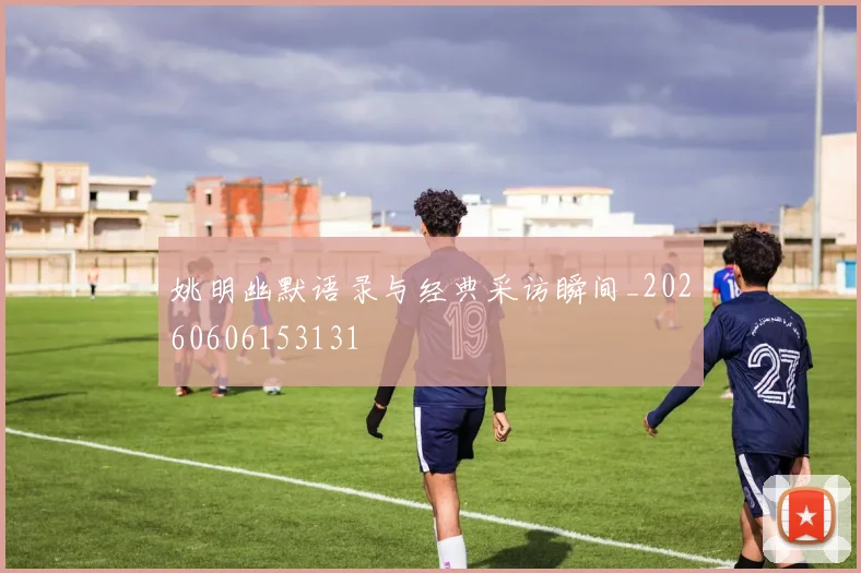 姚明幽默语录与经典采访瞬间_20260606153131